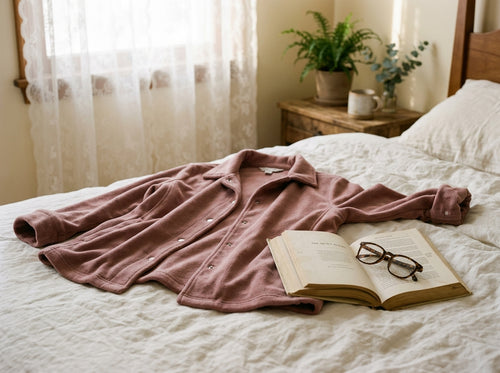 Bettjacke Stubenwaerme - Leicht angezogen, warm bis zum Morgen